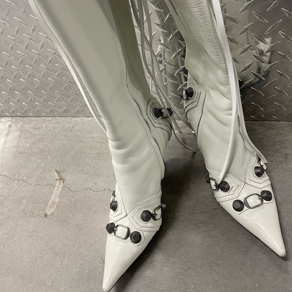 Balenciaga Le Cagole Knee High Boots - Picture 1 of 7